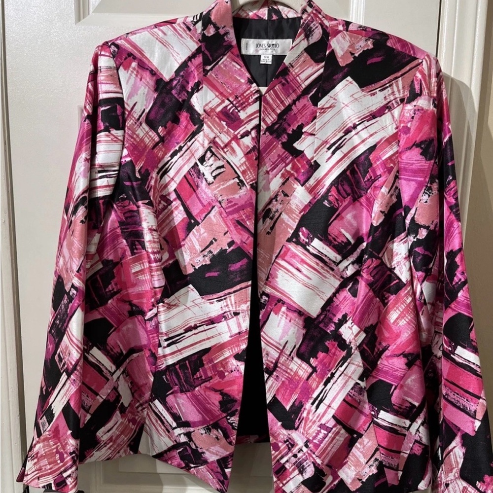 JONES STUDIO SEPARATES multi fuchsia jacket
